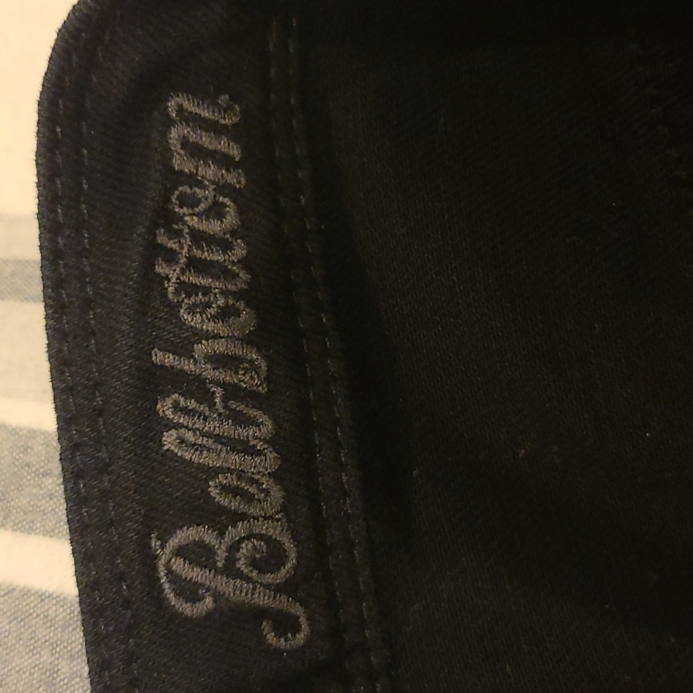 7 for all mankind black denim bellbottoms